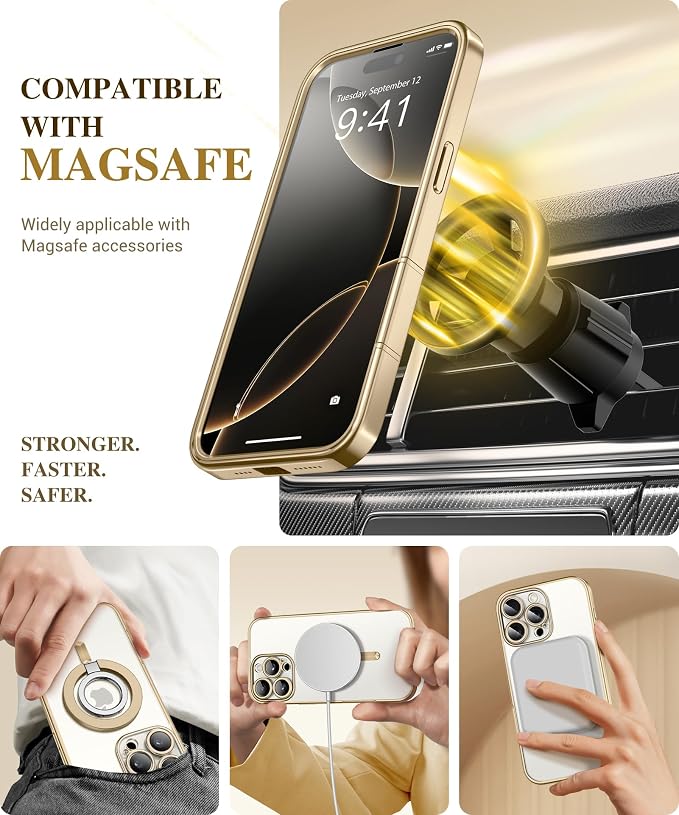 BERFY Magnetic for iPhone 16 Pro Max Case, Compatible - Image 6