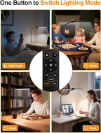 LED Desk Lamp for Home Office, 5 Color+9 Brightness Office Desk Lamp, 1200Lumen - Image 6