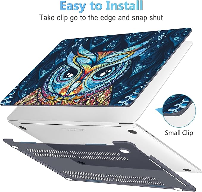 Mektron for MacBook Pro 13-inch Case 2022 2021 2020 Release A2338 M2 M1 A2289 - Image 3