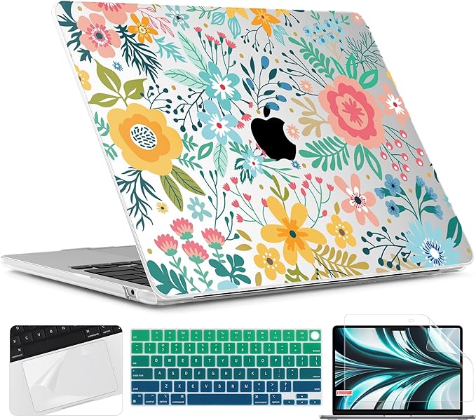 TWOLSKOO for M4 MacBook Air 13.6 inch Case 2025-2022 Release M4 A3240 M3 A3113 by TWOLSKOO