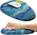 Hokafenle Ergonomic Mouse Pad Wrist Support, Terraced Slope Carpal Tunnel Wrist by Hokafenle