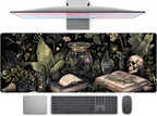Dark Academia Desk Mat Mouse Pad XL Extended Large Gaming Desk Pad Mousepad by TENG+DA+QING