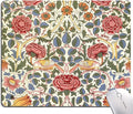Mouse Pad, Floral Mouse Pad, Square Mouse Mat Waterproof Mousepad Non-Slip by SANWUMIAN