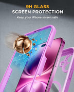 Miracase Magnetic for iPhone 16 Plus Case Full-Body Phone - Image 3