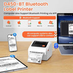 Bluetooth Thermal Shipping Label Printer - Image 2