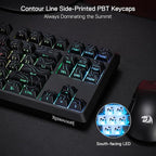 Redragon K737 PRO Wireless 87 Keys Gasket Gaming Keyboard, 80% Premium CNC - Image 4