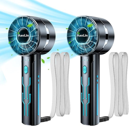 2pcs Portable Handheld Turbo Fan by AaoLin