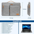 MOSISO 360 Protective Laptop Case 17.3 inch, 17-17.3 inch Laptop Sleeve - Image 5
