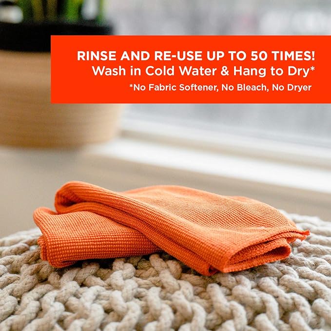 WHOOSH! Microfiber Cleaning Cloth, 3 Pack, Glasses and Screen Cleaning Cloth - Image 6