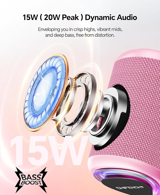 Portable Bluetooth Speaker Beach Essentials: Powerful Crystal Clear - Image 2