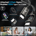 45W Super Fast Charger USB C, 45 Watt Type-C Android Phone Charger Fast - Image 7