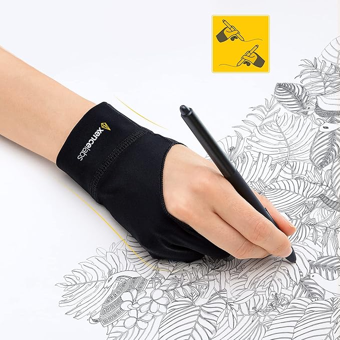 XENCELABS Drawing Glove, Breathable Artist Glove - Image 6