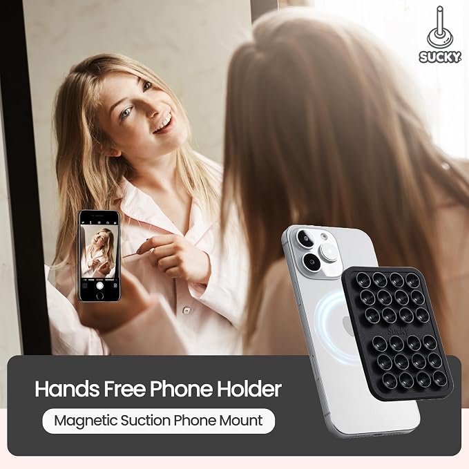 SUCKY Silicone Suction Phone Case Adhesive Mount - Image 6