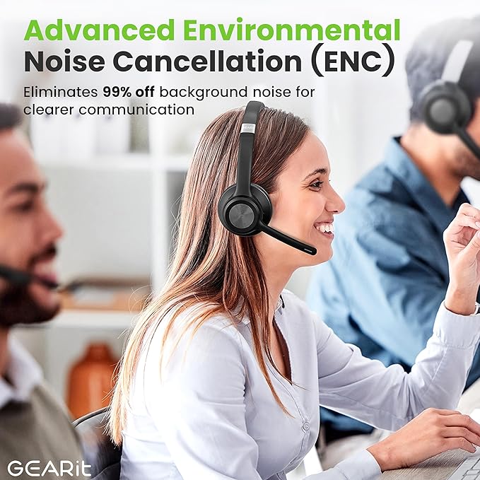 GEARit Wireless Headset with Mic - Image 3