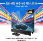 J-Tech Digital HDMI Splitter 1 in 2 Out 4K@60Hz, 1x2 HDMI Splitter - Image 3
