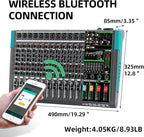 Depusheng PA12 Professional Audio Mixer Sound Board Console Desk System - Image 9