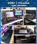 KTRIO Large Gaming Mouse Pad Desk Mat, Superior Micro-Weave Cloth - Image 6