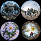 200° Fisheye Lens with 17mm Thread Universal Phone Lens Clip - Image 2