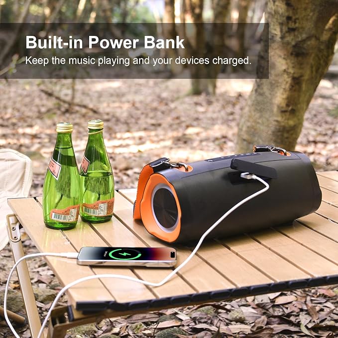 DOSS Extreme Boom Pro D100 Bluetooth Speaker - Image 6