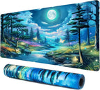 Lokigo Desk Pad, Extended Large Gaming Mouse Pad, Waterproof Starry Night Mouse by Lokigo