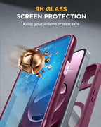 Miracase Magnetic for iPhone 16e Case Full-Body Phone - Image 3