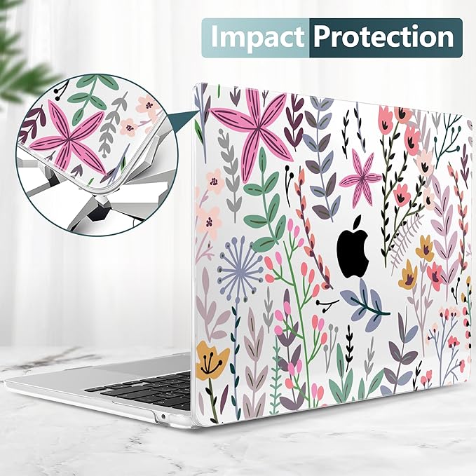 TWOLSKOO for M4 MacBook Air 13.6 inch Case 2025-2022 Release M4 A3240 M3 A3113 - Image 6