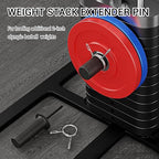 Weight Stack Pin, Gym Pin with Spring Clip Collar, Weight Pins - Image 4