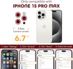 Magnetic for iPhone 15 Pro Max Case, Compatible - Image 8