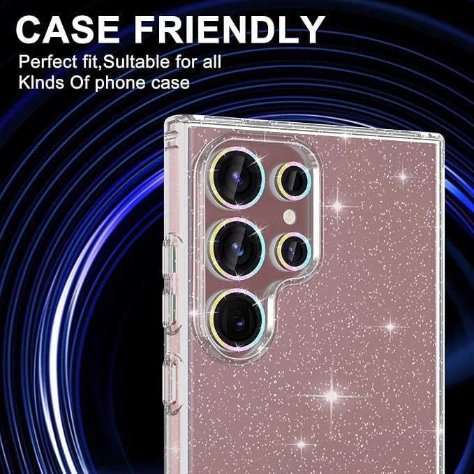 for Samsung Galaxy S22 Ultra Camera Lens Protector, Individual Metal Ring - Image 5