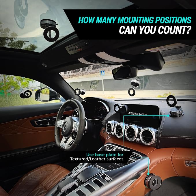 CARMOUNT Clutch–X One – Cell Phone Car Mount - Image 4