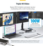 StarTech.com USB-C Triple Monitor Docking Station - Image 3