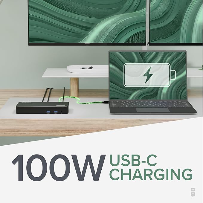 Plugable USB C Triple Display Docking Station - Image 5
