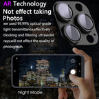 2 Pack Camera Lens Protector for iPhone 16 Pro/iPhone 16 Pro Max, AR Tempered - Image 3