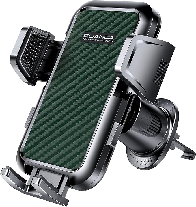 Car Vent Phone Mount, Adjustable 360 Rotation Vent Clip Car Phone Holder Mount by GUANDATECHNOLOGIESCOLTD