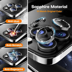 Camera Lens Protector for iPhone 16 Pro Max/16 Pro/15 Pro Max/15 Pro/14 Pro - Image 3
