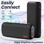 Vibe Pro Outdoor Bluetooth Speaker, 80W Peak Loud Portable Wireless Speaker - Image 5