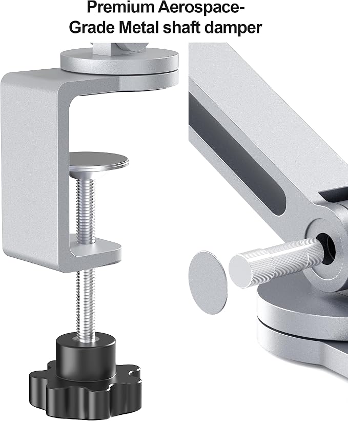 Tablet Arm Mount with Super Grip, Adjustable Foldable Holder & Heavy Duty - Image 4
