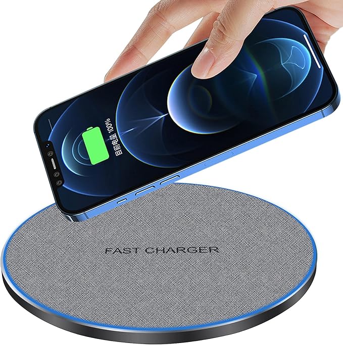 Fast Wireless Charger, 20W Max Wireless Charging Pad Compatible by WirelessCharger