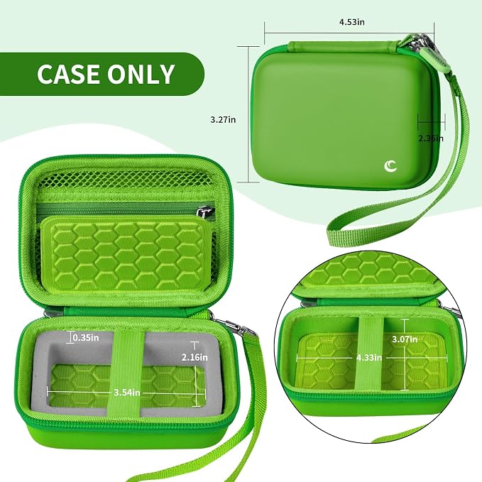 Carrying & Protective Case for Digital Camera, AbergBest 21 Mega Pixels 2.7" - Image 5
