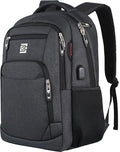 17 Inch Laptop Backpack, Business Anti Theft Slim Durable Laptops Backpack by Volher
