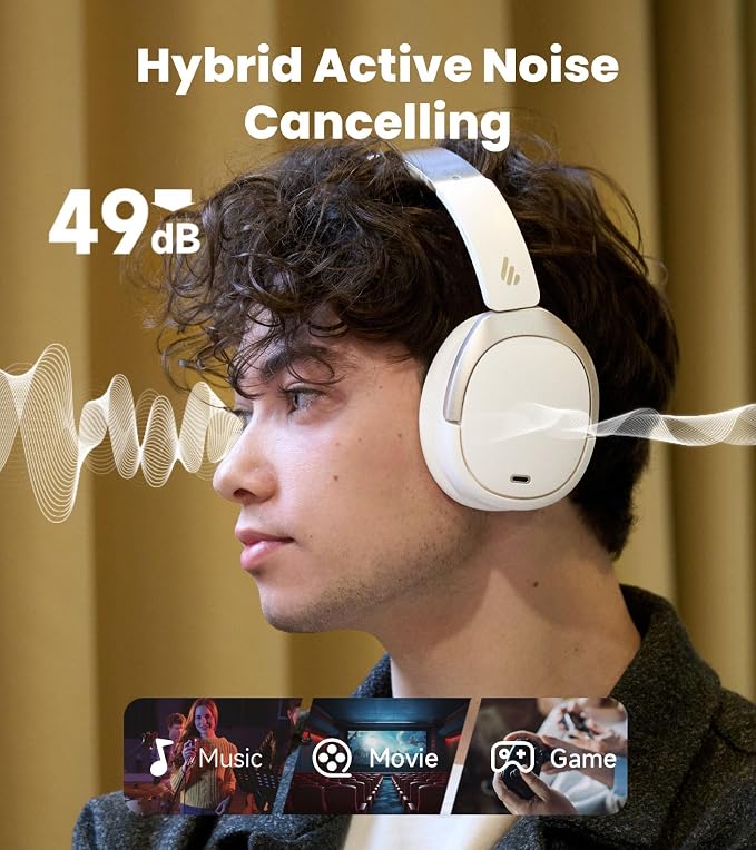 Edifier W80 Over Ear Headphones - Image 2