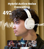 Edifier W80 Over Ear Headphones - Image 2