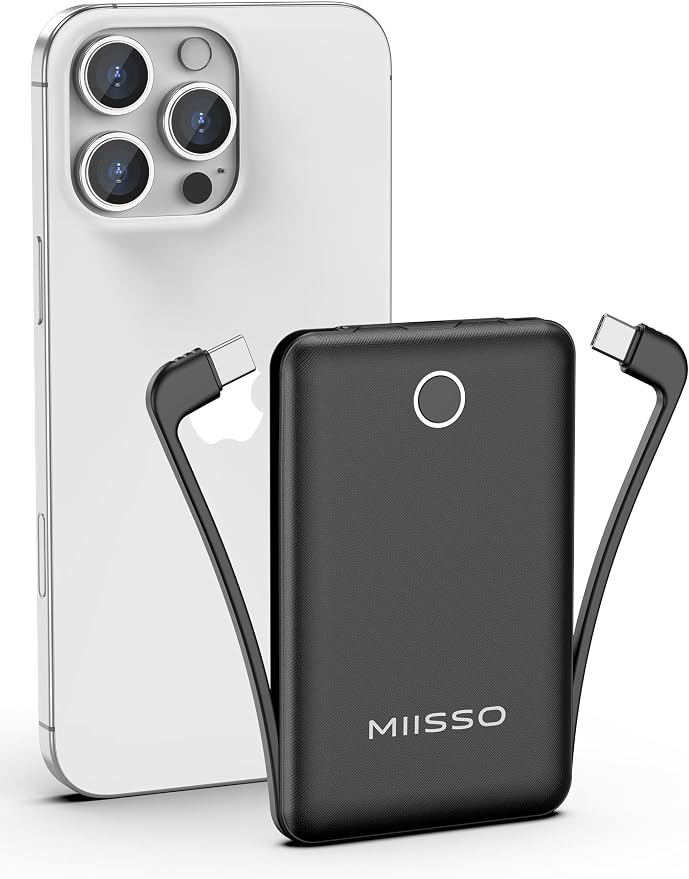 miisso 10000mAh Slim Portable Charger by MIISSO