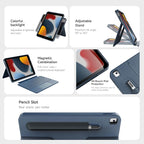 HOU Combo Keyboard Case for iPad 9th Generation/8th Gen/7th Gen/iPad Air 3/Pro - Image 3