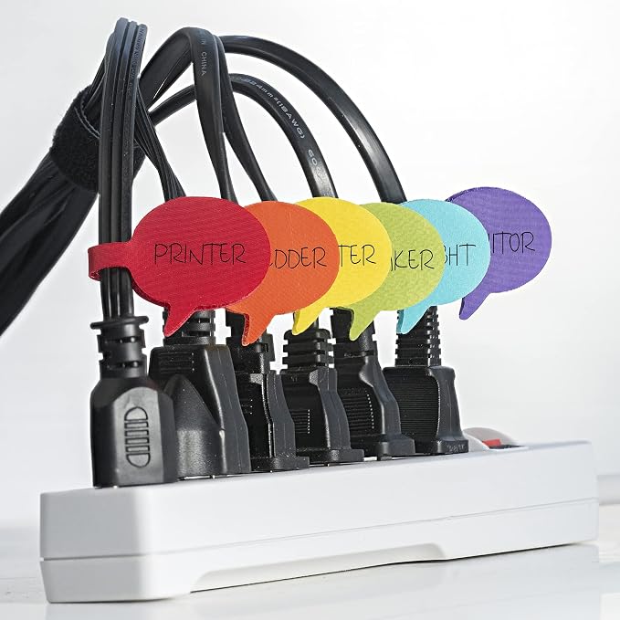 Wrap-It Multi-Color Storage Cable Labels - Image 2