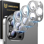 UniqueMe 3 Packs Compatible for iPhone 14 Pro Max/iPhone 14 Pro Camera Lens by UniqueMe