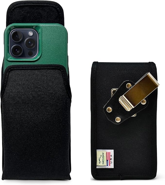 Turtleback Belt Clip for iPhone 16 Pro Max, 15 Pro Max, 14 Pro Max -Medium- by Turtleback