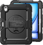 timecity Case for iPad Air 11 Inch M3/ M2, 360° Rotating Stand, Pencil Holder & - Image 9