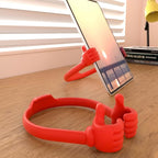Honsky Cell Phone Stand Holder 2-Pack, Thumbs Up Lazy Phone Stand, Universal - Image 2