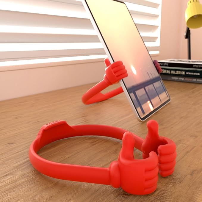 Honsky Cell Phone Stand Holder 2-Pack, Thumbs Up Lazy Phone Stand, Universal - Image 2